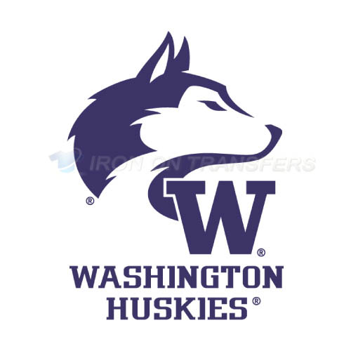 Washington Huskies Logo T-shirts Iron On Transfers N6887